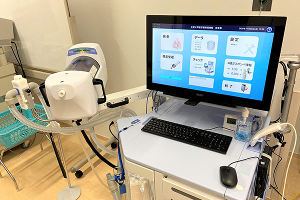 呼吸機能検査装置 肺活量 VC
